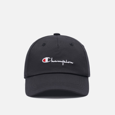 Кепка Champion Reverse Weave Baseball Script Logo, цвет чёрный