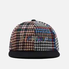 Кепка RIPNDIP Roygbiv Plaid Strapback, цвет чёрный