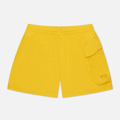 Мужские шорты Y-3 Utility Swim Short Length, цвет жёлтый