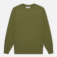 Мужская толстовка Universal Works Classic Crew Dry Handle Loopback, цвет оливковый