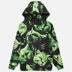 Мужской пуховик RIPNDIP Neon Nerm Puffer, цвет чёрный