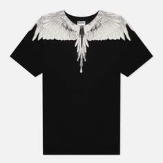 Мужская футболка Marcelo Burlon Wings Regular, цвет чёрный