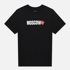 Мужская футболка Jordan Moscow City, цвет чёрный, размер XXXL