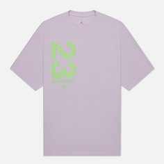 Мужская футболка Jordan 23 Engineered Crew, цвет фиолетовый