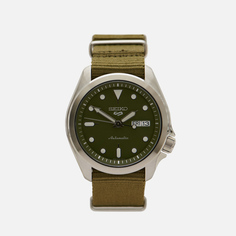 Наручные часы Seiko SRPE65K1S Seiko 5 Sports, цвет оливковый