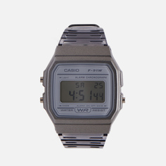 Наручные часы CASIO Collection F-91WS-8, цвет серый