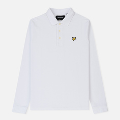 Мужской лонгслив Lyle &amp; Scott LS Polo, цвет белый