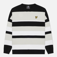 Женский свитер Lyle &amp; Scott Stripe Jumper, цвет чёрный