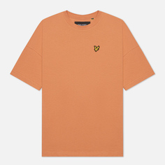 Женская футболка Lyle &amp; Scott Oversized, цвет оранжевый