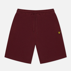 Мужские шорты Lyle &amp; Scott Sweat, цвет бордовый