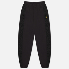 Женские брюки Lyle &amp; Scott Perforated Track, цвет чёрный