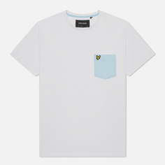 Мужская футболка Lyle &amp; Scott Contrast Pocket, цвет белый