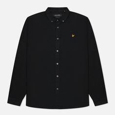 Мужская рубашка Lyle &amp; Scott Cotton Linen, цвет чёрный