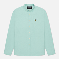 Мужская рубашка Lyle &amp; Scott Regular Fit Light Weight Oxford, цвет зелёный