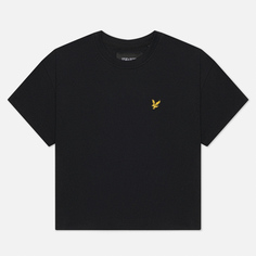 Женская футболка Lyle &amp; Scott Cropped, цвет чёрныйS