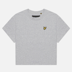 Женская футболка Lyle &amp; Scott Cropped, цвет серый