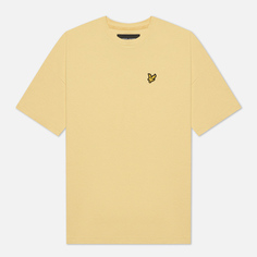 Женская футболка Lyle &amp; Scott Oversized, цвет жёлтый