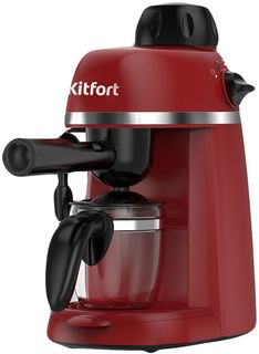 Кофеварка Kitfort KT-760-1 (красный)