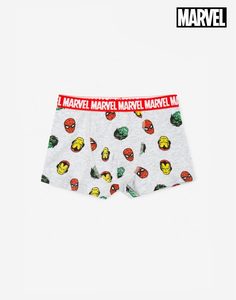 Серые трусы-боксеры MARVEL для мальчика Gloria Jeans