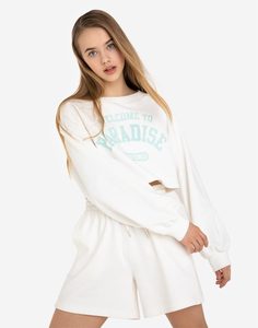 Молочные шорты Bermudas Gloria Jeans