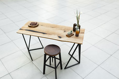 Рабочий стол (woodzpro) коричневый 60.0x75.0x90.0 см.