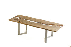 Обеденный стол (woodzpro) прозрачный 90.0x75.0x260.0 см.
