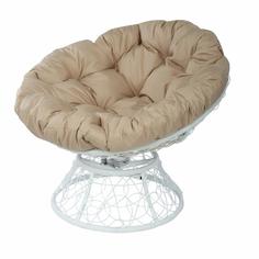 Кресло с пружиной papasan (ecodesign) бежевый 98x80x88 см.