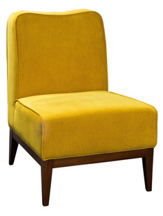 Кресло giron (r-home) желтый 60x85x70 см.