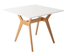 Стол нарвик (r-home) белый 86x75x86 см.