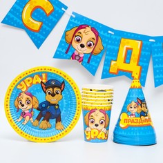 Набор бумажной посуды PAW Patrol