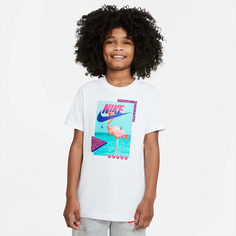 Подростковая футболка Tee Beach Flamingo Photo Nike