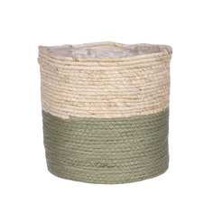 Кашпо Edelman garden Rachel д14см 14см зелёное