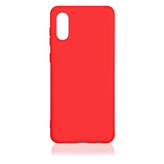 Чехол (клип-кейс) DF sOriginal-27, для Samsung Galaxy A02, красный [df soriginal-27 (red)]