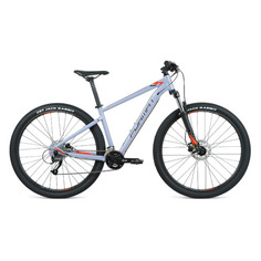 Велосипед Format 1413 (2021) горный рам.:17" кол.:27.5" серый 14.8кг (RBKM1M37E016)