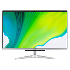 Моноблок Acer Aspire C24-420, 23.8", AMD Athlon Silver 3050U, 4ГБ, 256ГБ SSD, AMD Radeon Graphics, Endless, серебристый и черный [dq.bg5er.006]