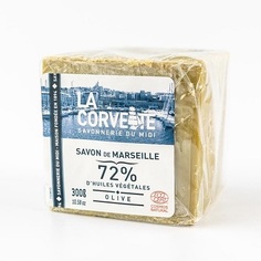 La Corvette, Марсельское мыло «Традиционное оливковое», куб, 300 г