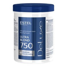 Estel, Пудра Ultra Blond De Luxe, для обесцвечивания волос, 750 г