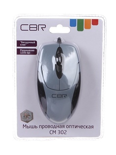 Мышь CBR CM 302 Grey