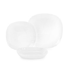 Сервиз столовый из стекла, 18 предметов, Lotusia H3527 Luminarc