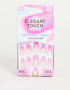 Накладные ногти Elegant Touch (Bassline Babe)-Розовый цвет