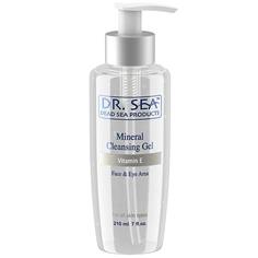 Деликатно очищающий минеральный гель для лица и глаз с минералами Мертвого моря и витамином Е. Dr. Sea