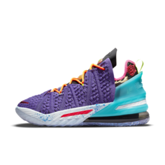 Баскетбольные кроссовки LeBron 18 “Best 10-18” - Пурпурный Nike