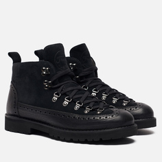 Ботинки Fracap M130 Nebraska/Suede Fur, цвет чёрный