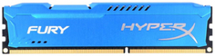 Оперативная память HyperX Fury 4GB DDR3 1600Mhz Blue (HX316C10F/4)