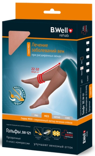 Гольфы компрессионные B.Well JW-121 Med 5 Nero