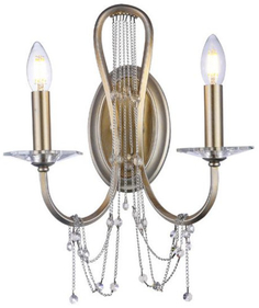 Бра LUMIEN-HALL "Вилмар" (2027/2W-SRGD)