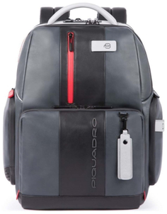 Рюкзак для ноутбука Piquadro Urban, серый/черный (CA4550UB00BM/GRN)