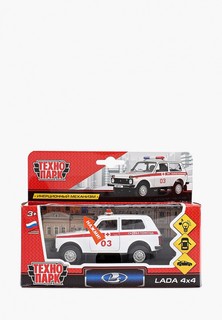Игрушка Технопарк LADA 4x4 «Скорая помощь», 12 см