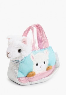 Игрушка мягкая Мой Питомец Лама, 16 см