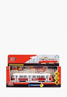 Игрушка Технопарк Трамвай, 18 см